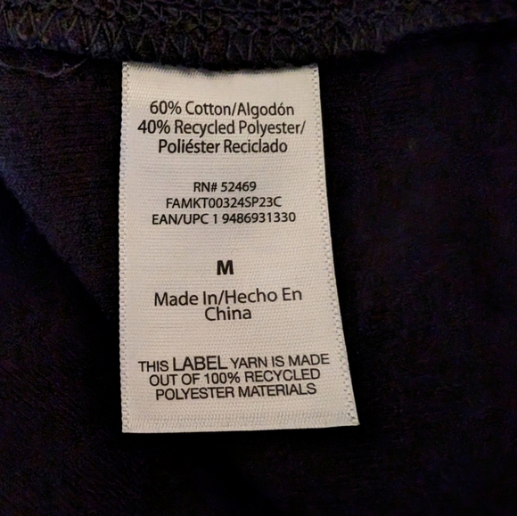 Free Assembly Patchwork Funnel Neck Pullover - Picture 4 of 4